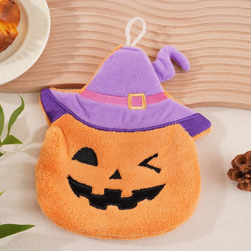 Home Textiles Towel Set - 초흡수성 할로윈 타월 코랄 플리스 속건성