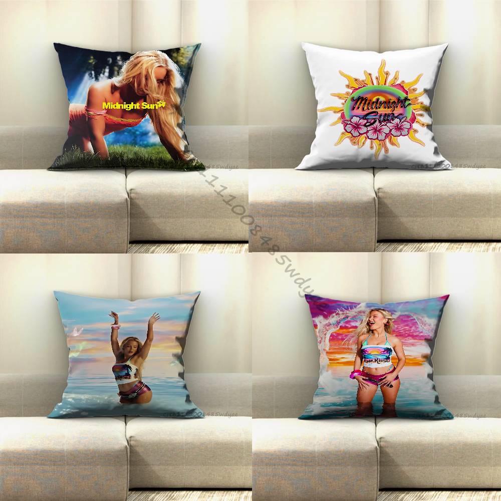 Zara Home Textiles - Z-Zara Larsson 미드나잇 썬 베개 커버
