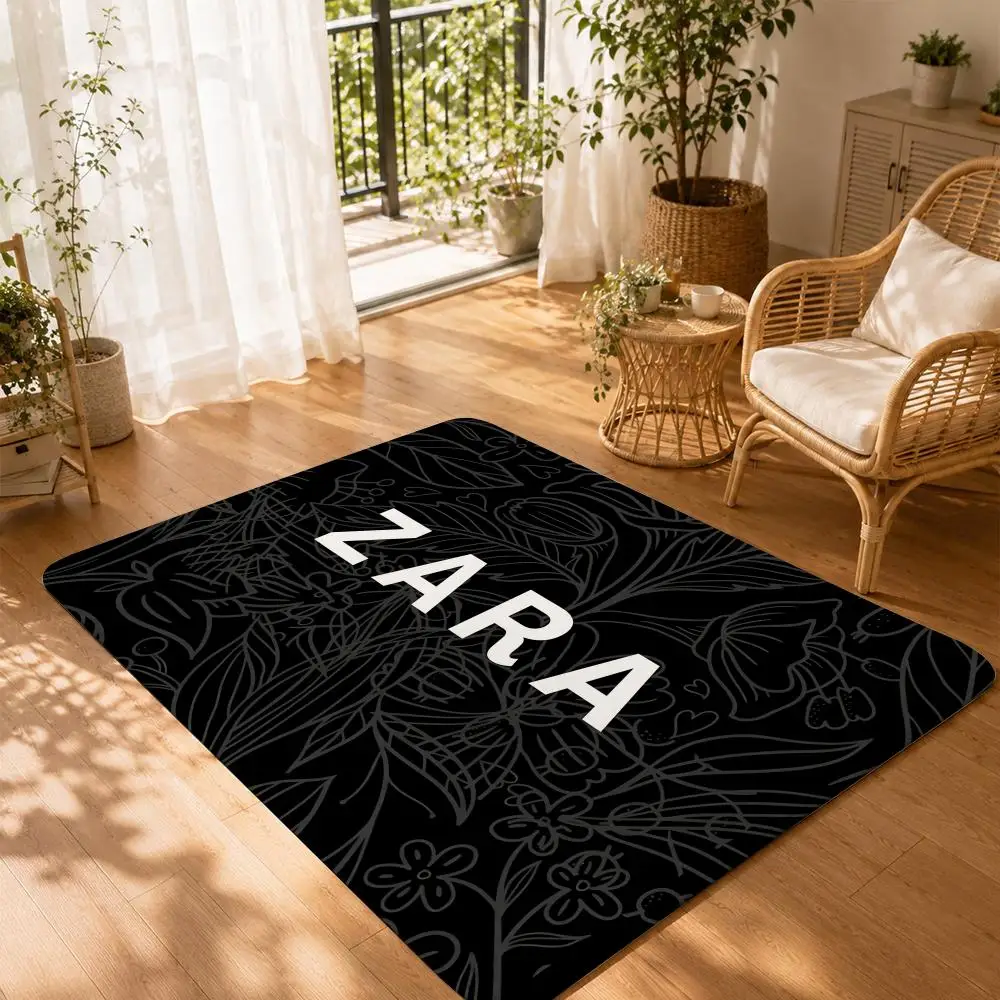 Zara Home Textiles - 패션 브랜드 Z-Zara 바닥 매트 미끄럼
