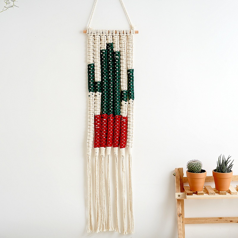 Home Art Textiles - 1PC 북유럽풍 수공예 직조 벽 장식