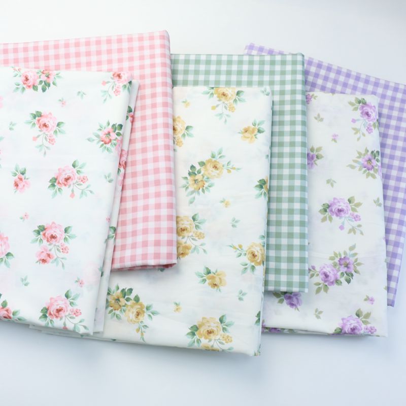Home Textiles Discount - 235x50cm 목가적 인 핑크 퍼플 로즈