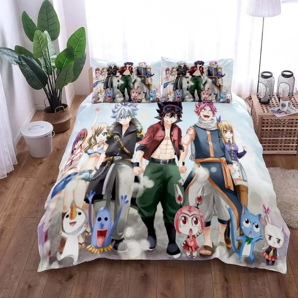3D 프린트 애니메이션 에덴즈 제로 애니메이션 이불 커 - Home Textiles Uk 리뷰 및 가격