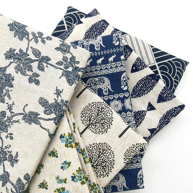 레트로 보헤미안 플로럴 코튼 린넨 혼방 원단, 테이블보 - Home Textiles Discount 리뷰 및 가격