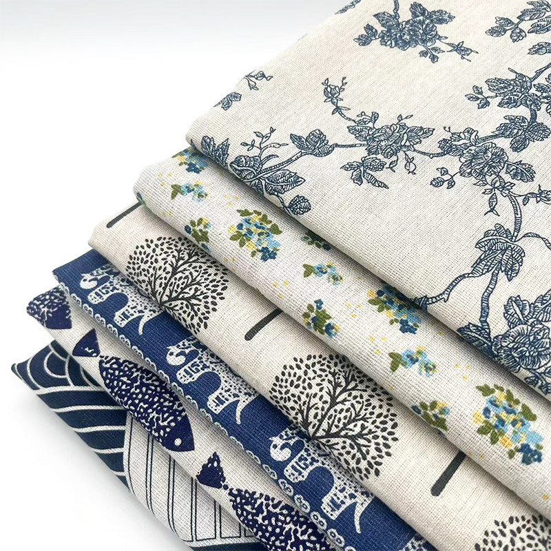레트로 보헤미안 플로럴 코튼 린넨 혼방 원단, 테이블보 - Home Textiles Discount 리뷰 및 가격