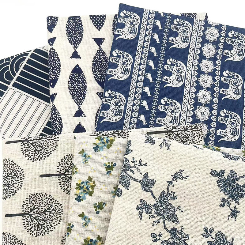 레트로 보헤미안 플로럴 코튼 린넨 혼방 원단, 테이블보 - Home Textiles Discount 리뷰 및 가격