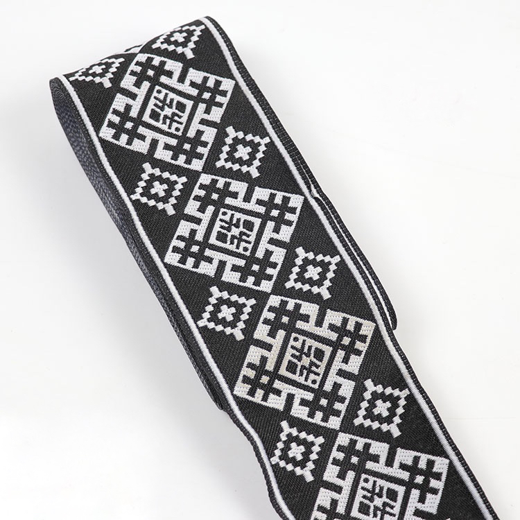 5 야드 몽족 자수 자카드 직물 웨빙 레이스 트림 6. - Home Textiles India 리뷰 및 가격
