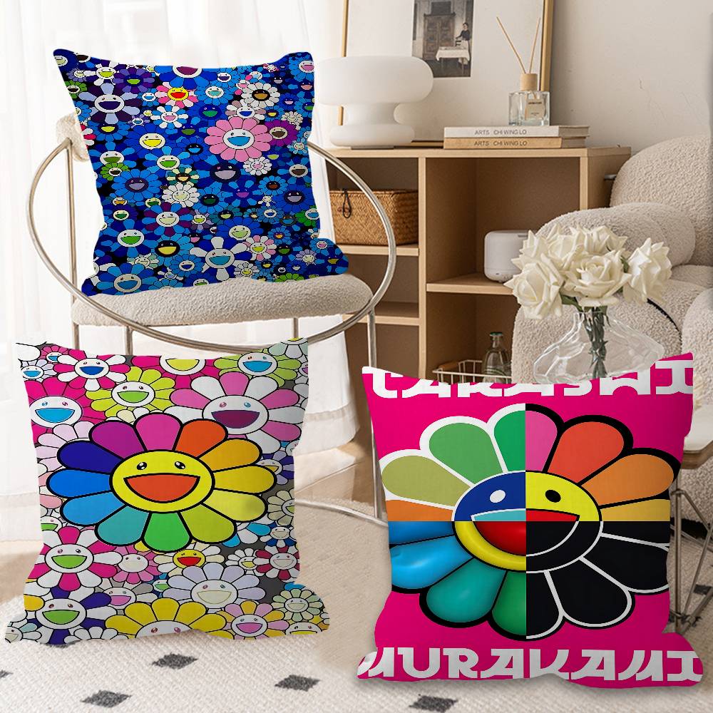 아트 T-타카시 M-무라카미 베개 쿠션 커버 베갯잇 거 - Home Art Textiles 리뷰 및 가격