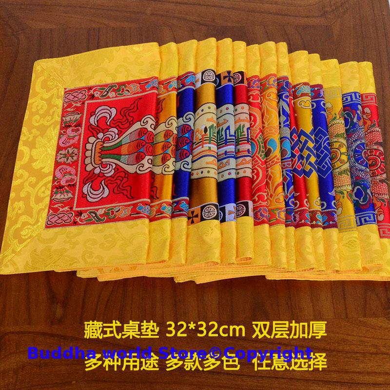 티베트 네팔 가족 가정 성전 길조 예배 제단 불상 테이 - Home Textiles India 리뷰 및 가격