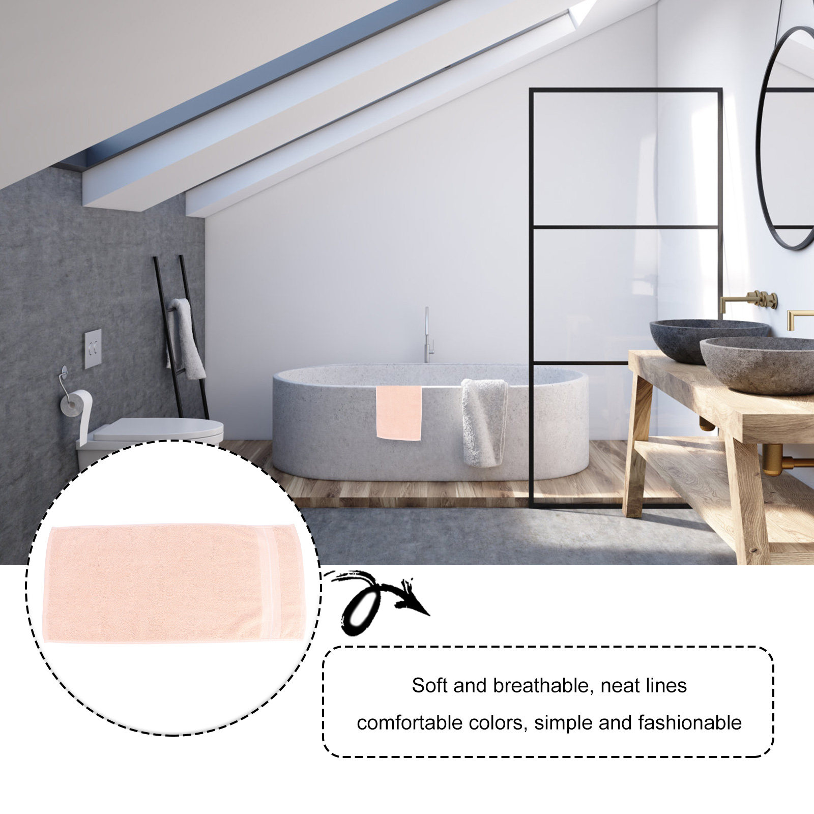1Pcs 코튼 페이스 타올 프리미엄 부드럽고 두꺼운 흡 - Home Textiles Towel Set 리뷰 및 가격