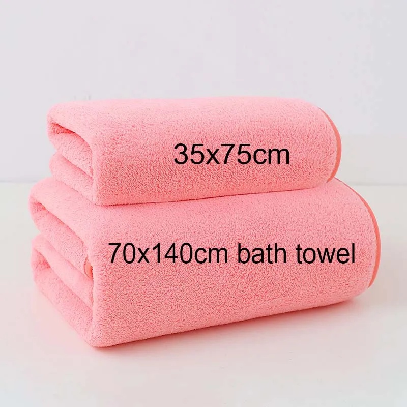 회색 핑크 단색 코랄 플리스 두꺼운 타월 세트 부드럽고 - Home Textiles Towel Set 리뷰 및 가격
