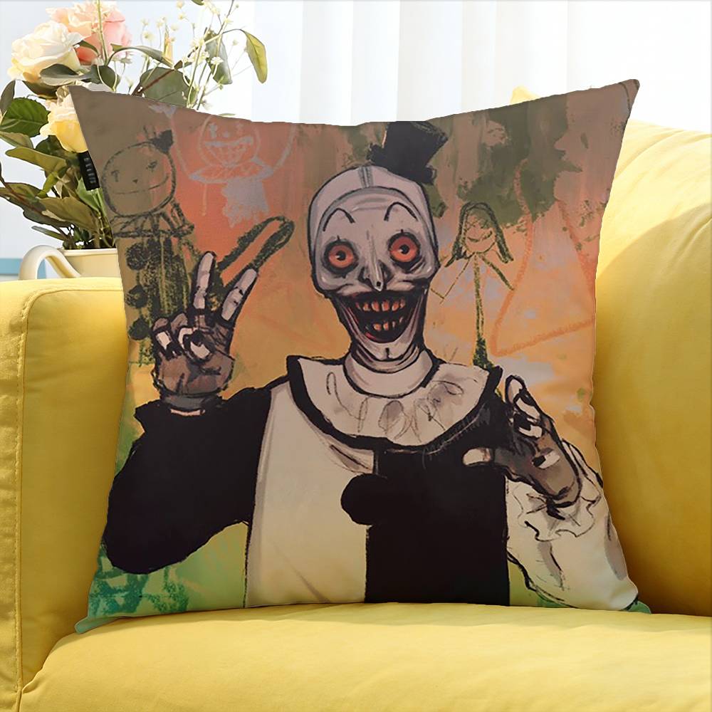 아트 더 클라운 호러 T-테리파이어 다양한 크기의 사각 - Home Art Textiles 리뷰 및 가격