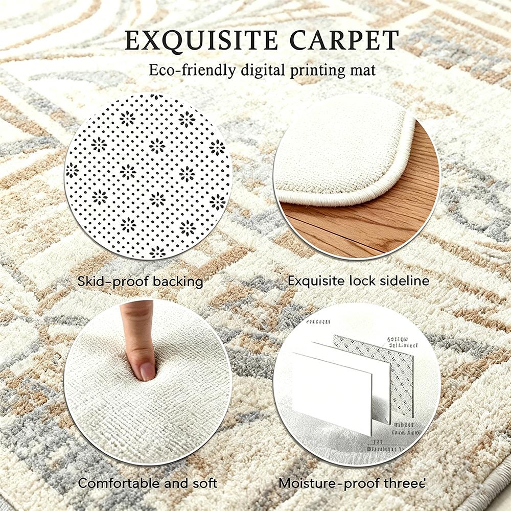 홈데코에 적합한 바닥 매트, 어린이용 미끄럼 방지 플란 - Zara Home Textiles 리뷰 및 가격