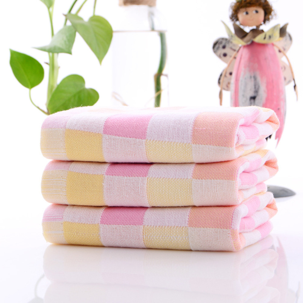 3Pcs 거즈 타월 더블 레이어 코튼 핸드 타월 흡수성 - Home Textiles Towel Set 리뷰 및 가격