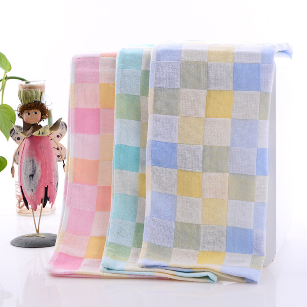 3Pcs 거즈 타월 더블 레이어 코튼 핸드 타월 흡수성 - Home Textiles Towel Set 리뷰 및 가격