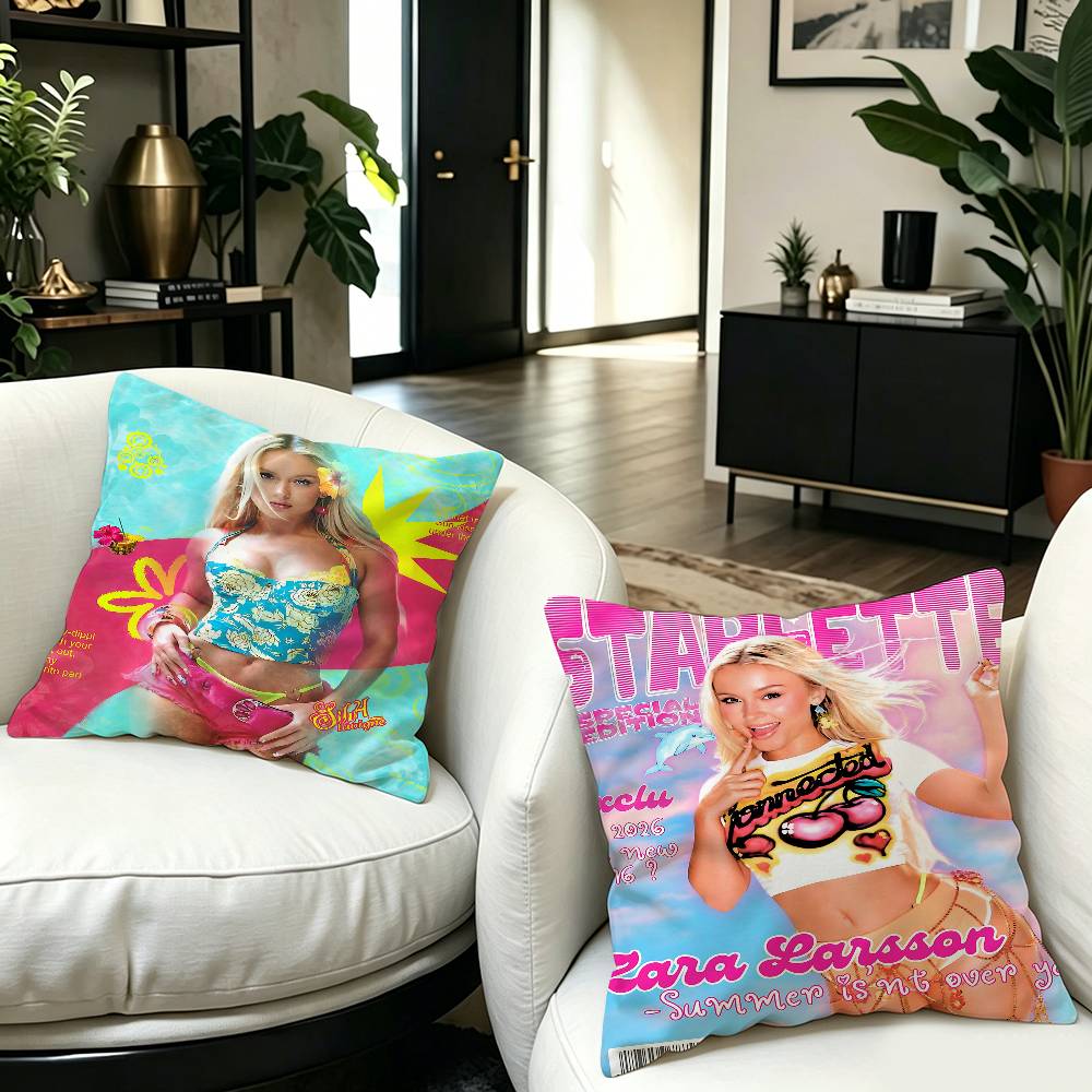 가수 Z-Zara Larsson 맞춤형 베개 먼지 커버 - Zara Home Textiles 리뷰 및 가격