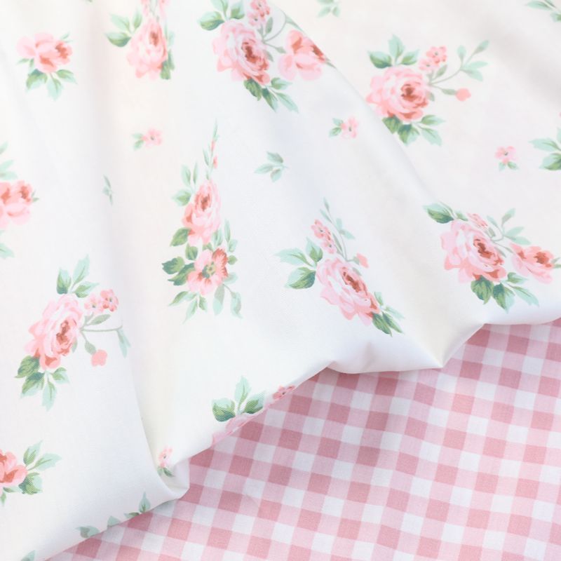 235x50cm 목가적 인 핑크 퍼플 로즈 꽃 격자 무 - Home Textiles Discount 리뷰 및 가격
