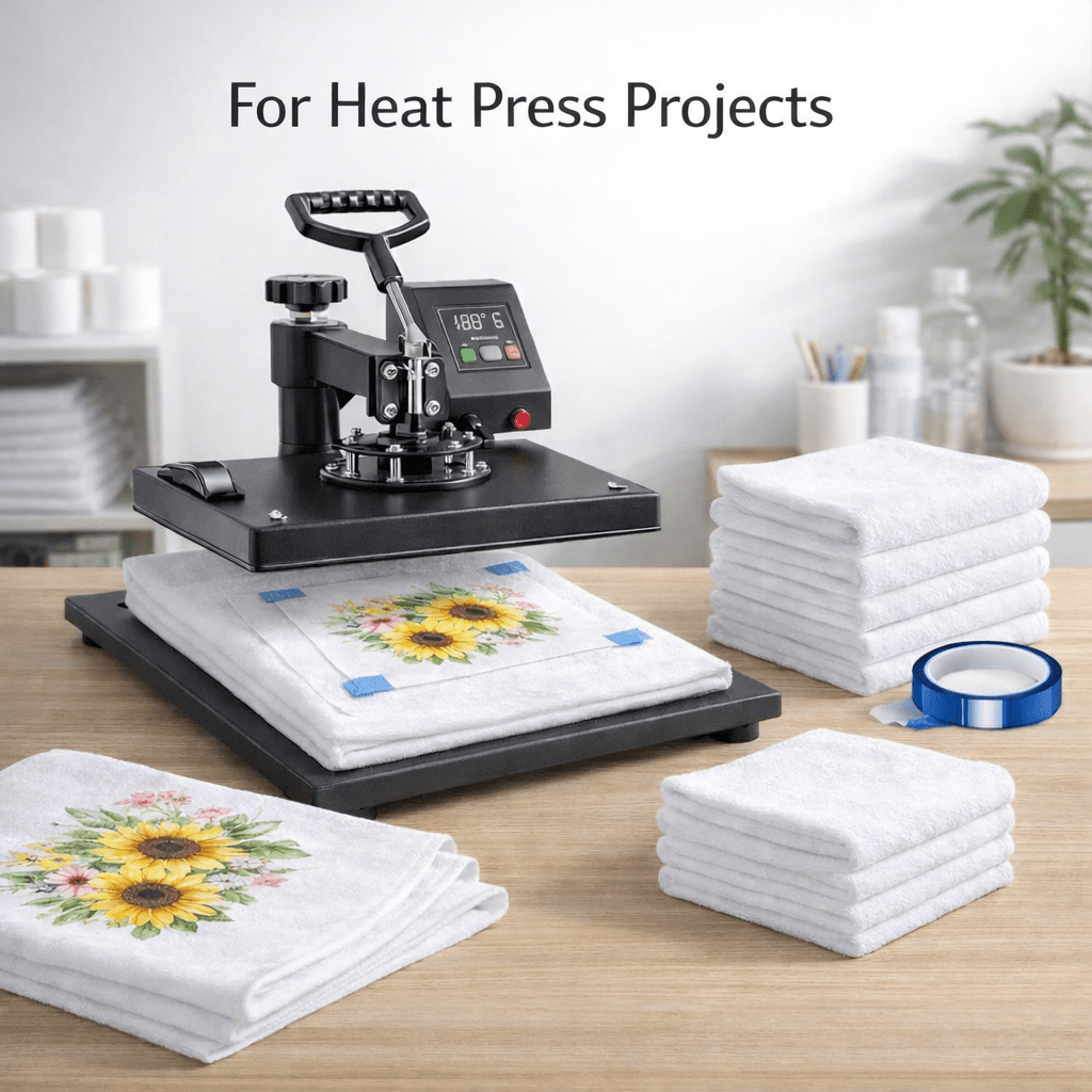 10개입 흰색 수건 세트 40×60cm & 30×30c - Home Textiles Towel Set 리뷰 및 가격